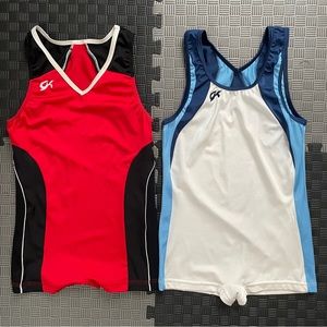 GK Elite Men’s Gymnastics Competition Shirts / Singlets MEDIUM (Pair)